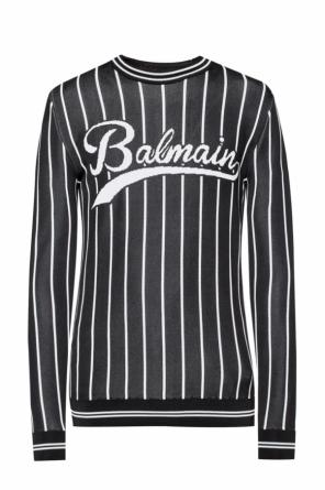 Logo-embroidered sweater, zdjęcie 1 Logo-embroidered sweater od Balmain